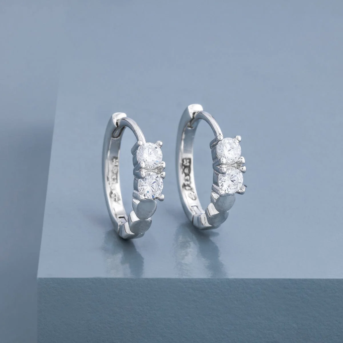 92.5 Silver Earring 191558 - Image 5