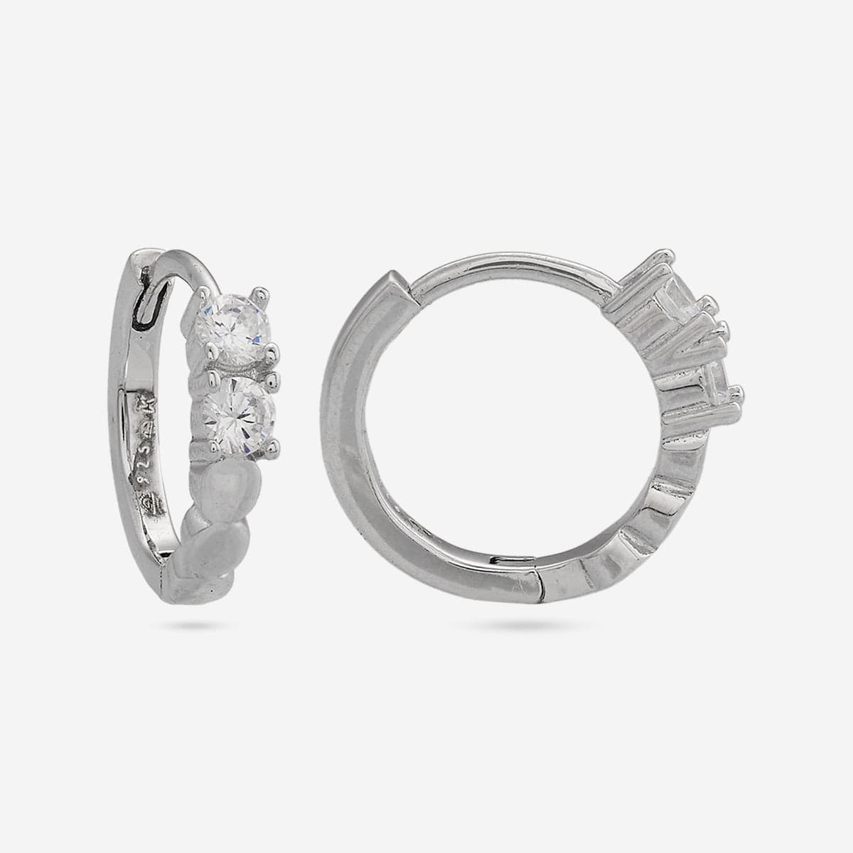 92.5 Silver Earring 191558 - Image 8