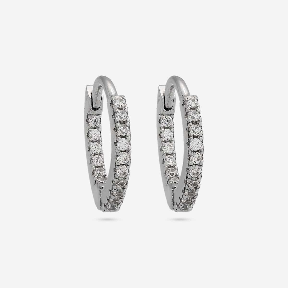 92.5 Silver Earring 191559 - Image 6