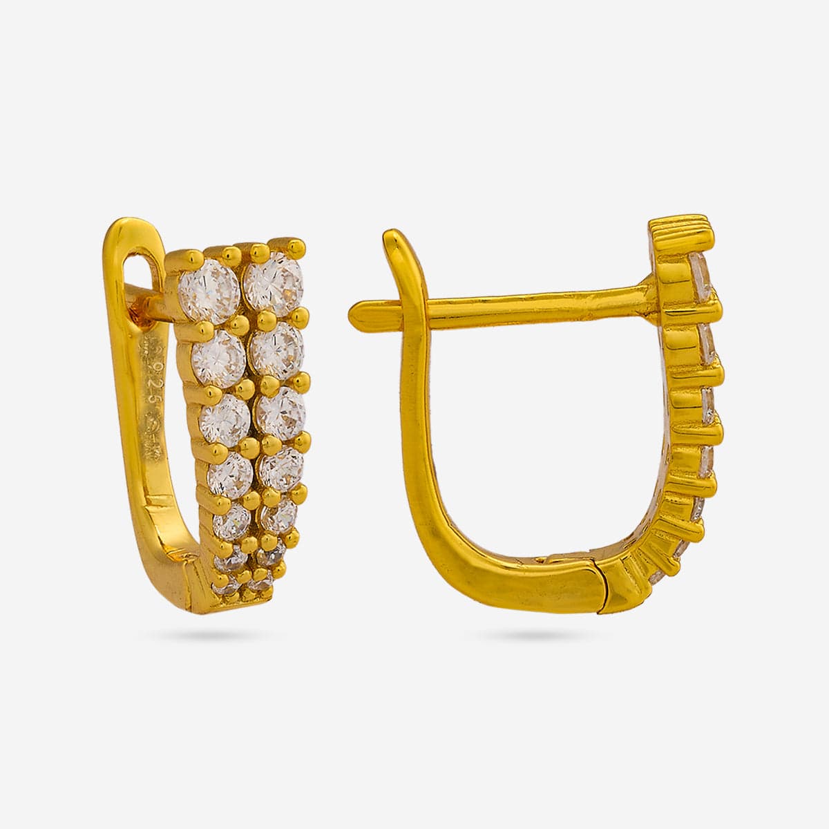 92.5 Silver Earring 191561 - Image 3