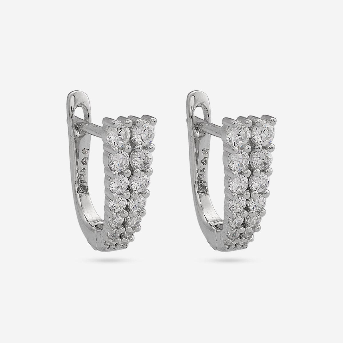 92.5 Silver Earring 191561 - Image 4