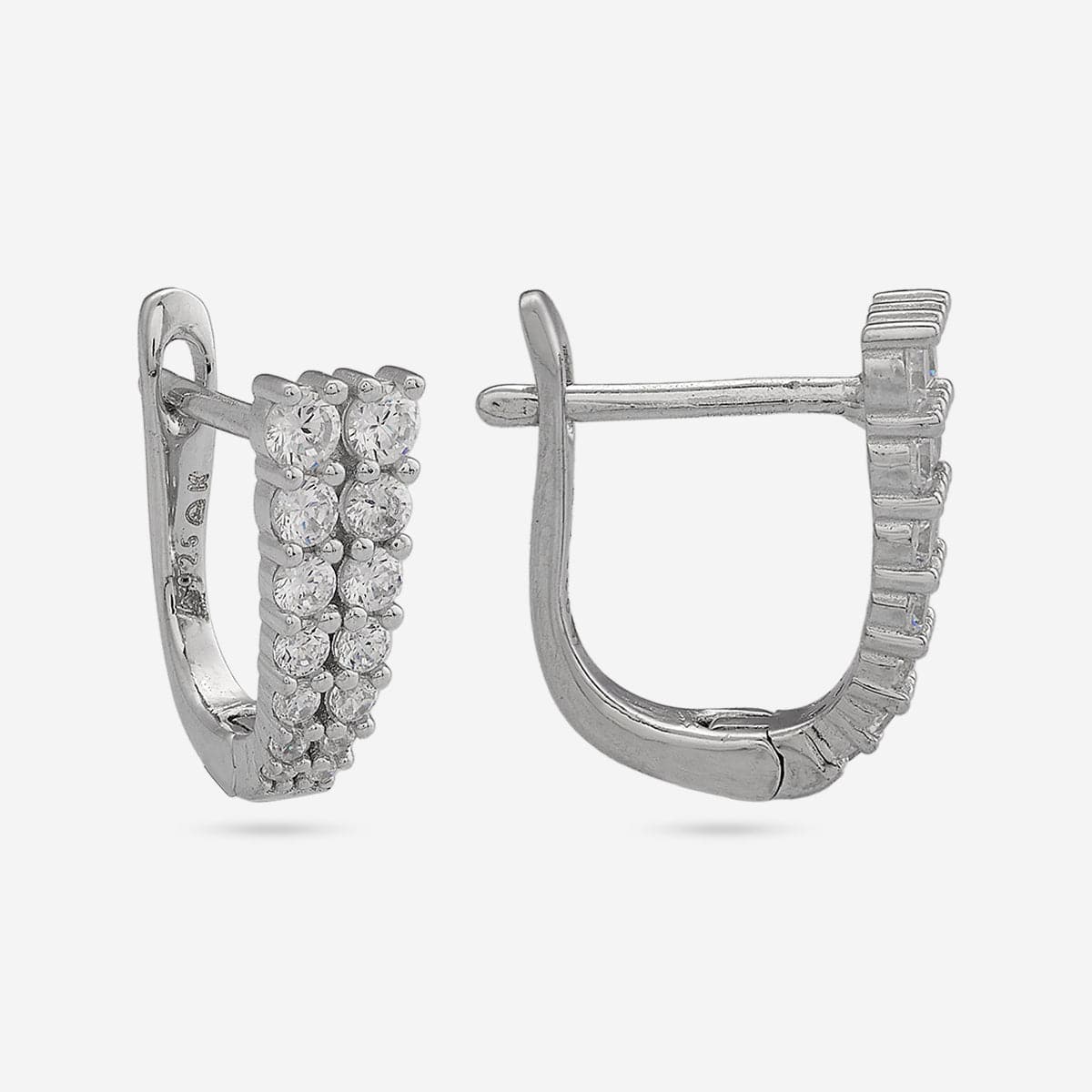 92.5 Silver Earring 191561 - Image 8