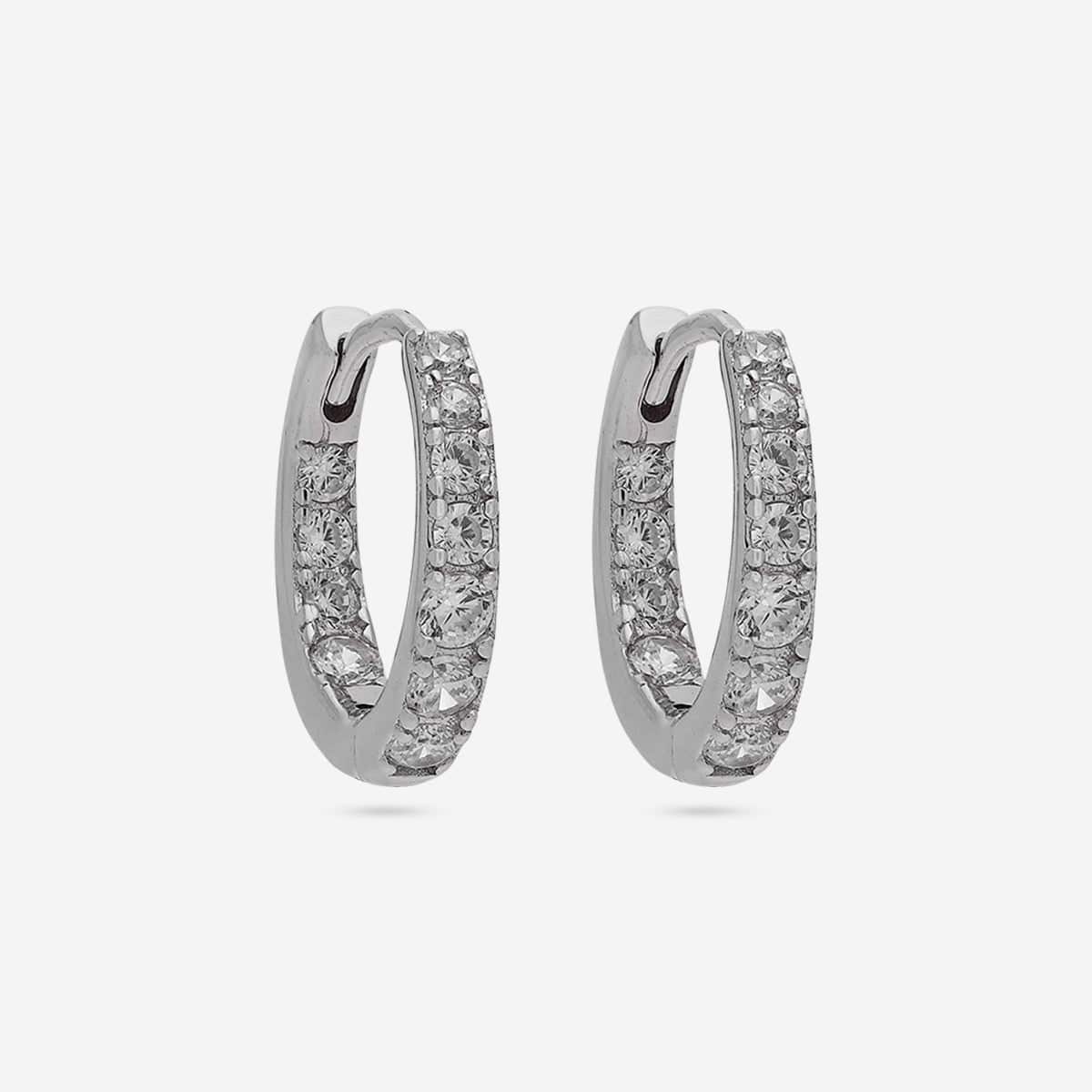 92.5 Silver Earring 191562 - Image 6