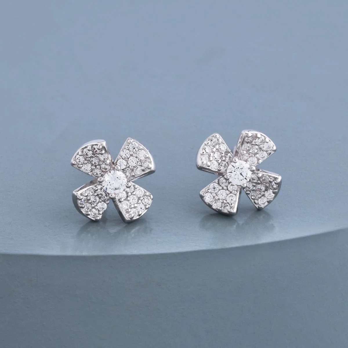 92.5 Silver Earring 191568 - Image 2