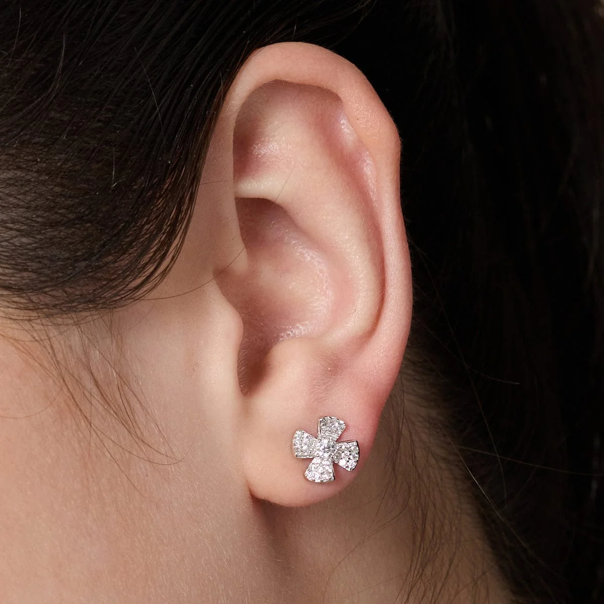 92.5 Silver Earring 191568 - Image 3