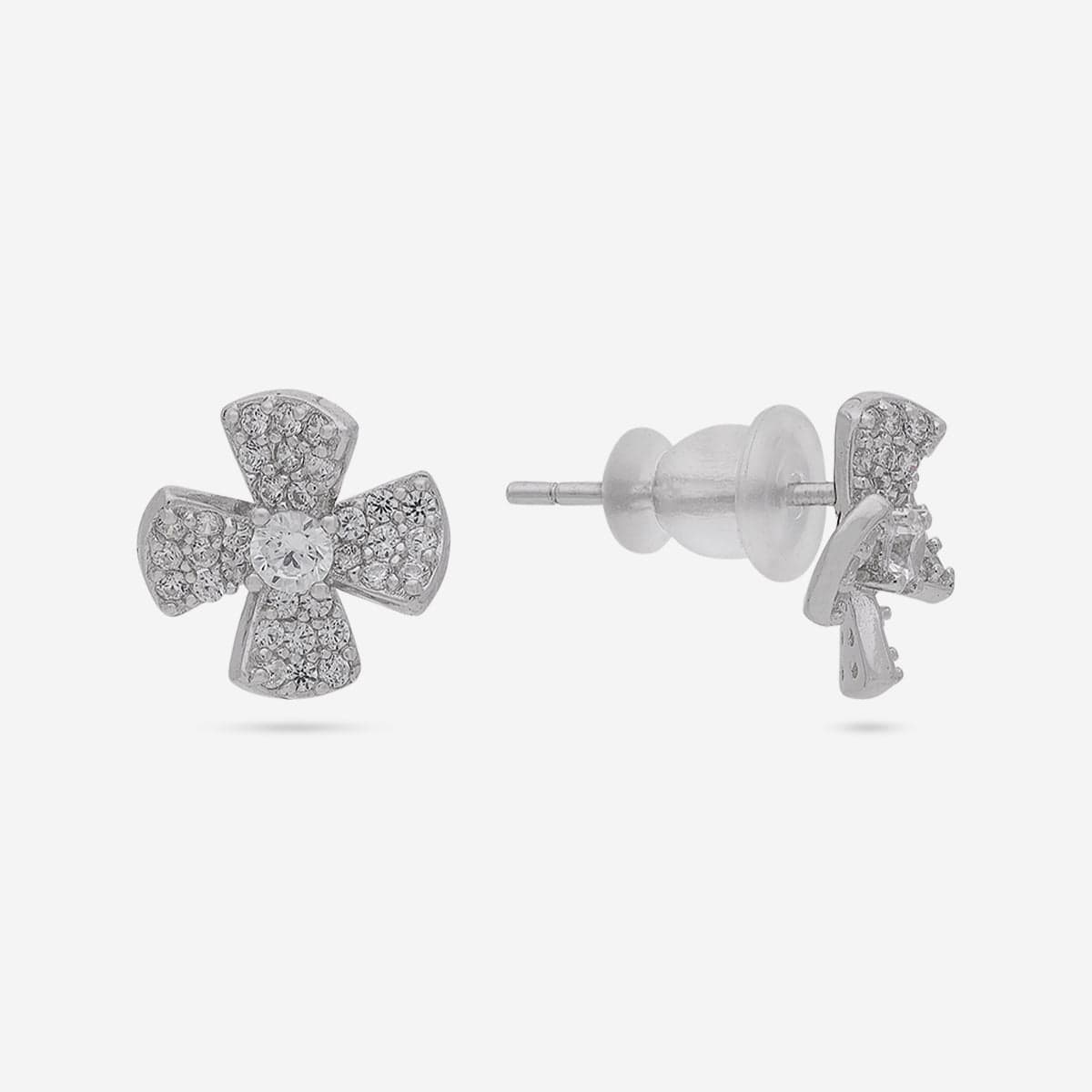 92.5 Silver Earring 191568 - Image 5