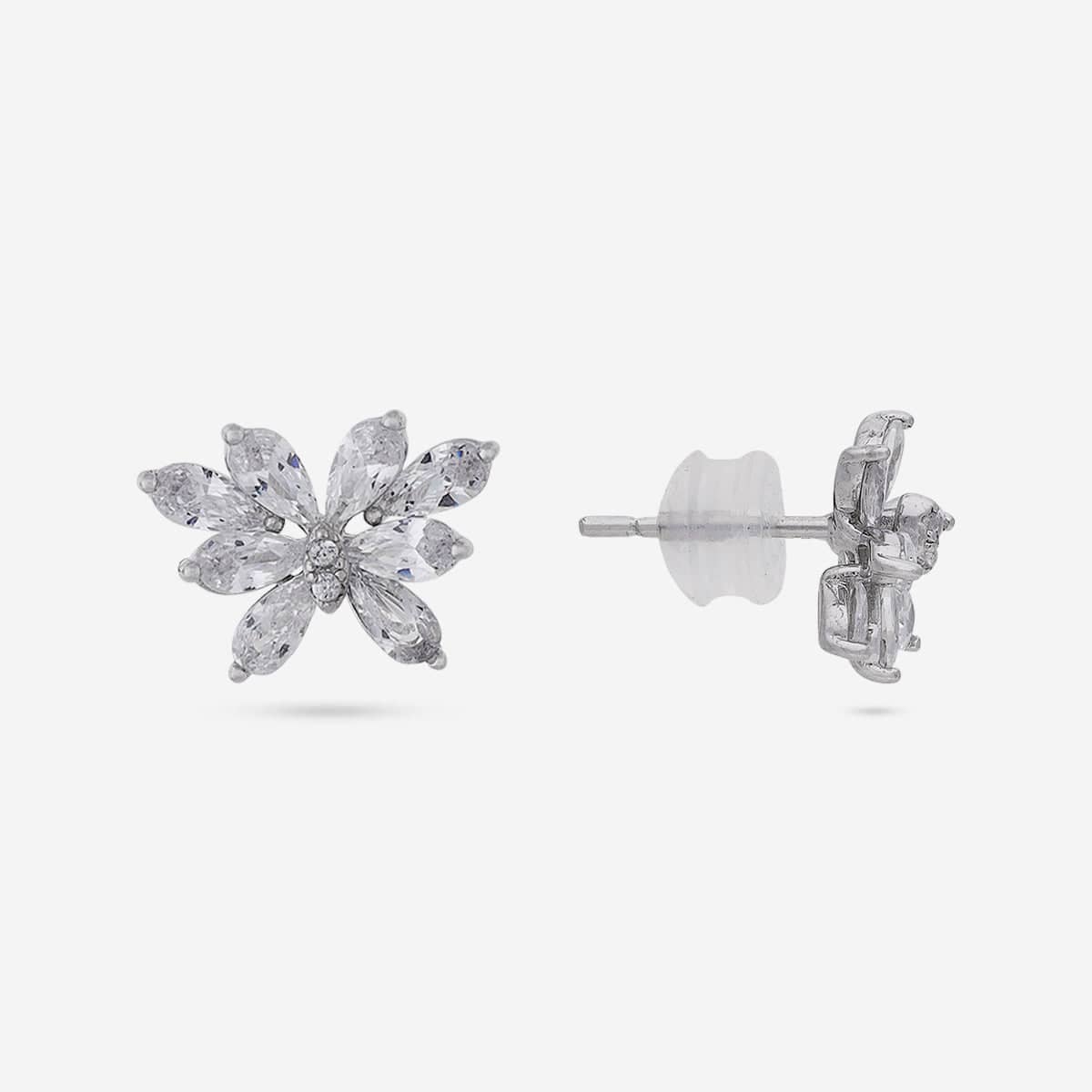 92.5 Silver Earring 191570 - Image 5