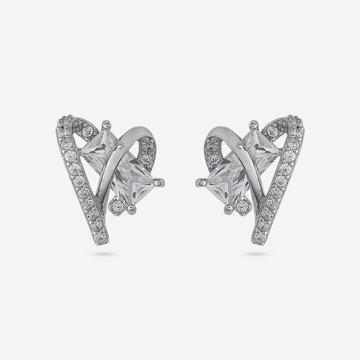 92.5 Silver Earring 191574 - Image 6