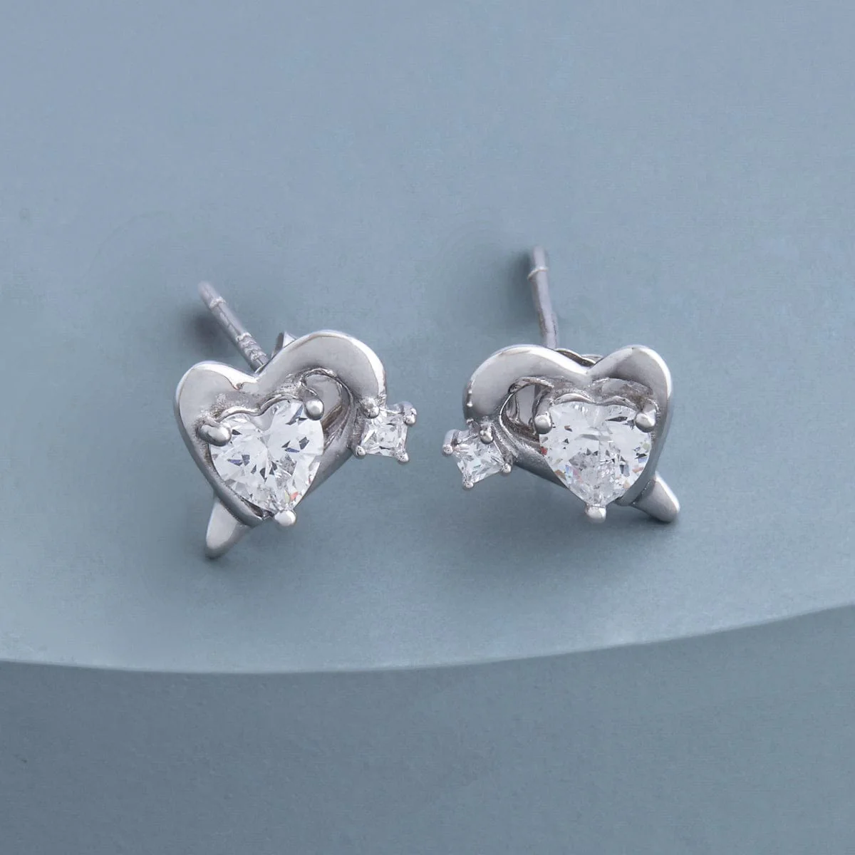 92.5 Silver Earring 191575 - Image 7