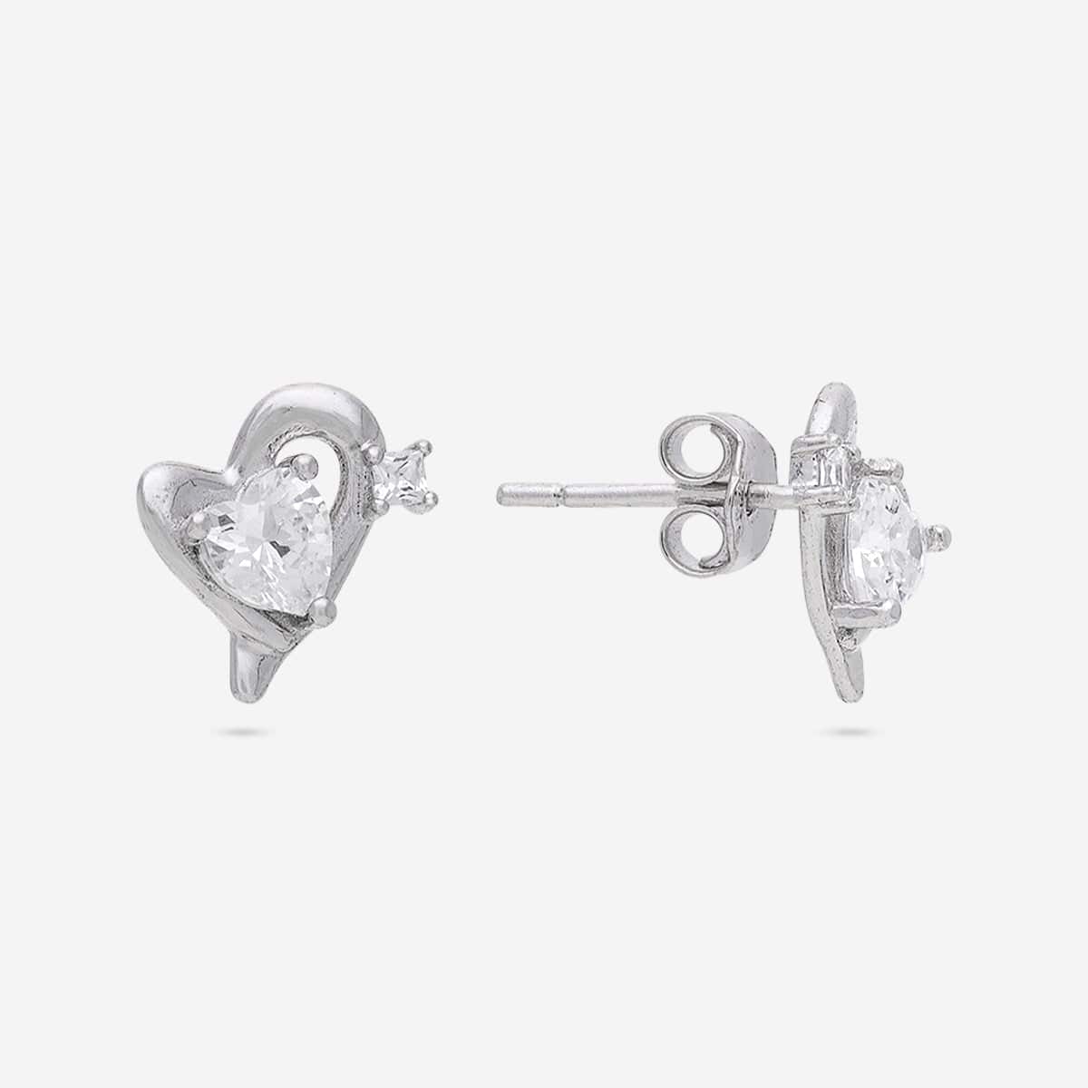 92.5 Silver Earring 191575 - Image 8