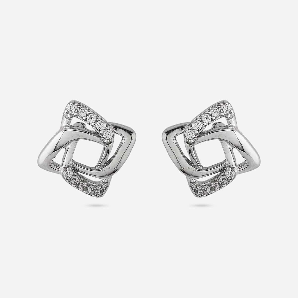 92.5 Silver Earring 191577 - Image 4
