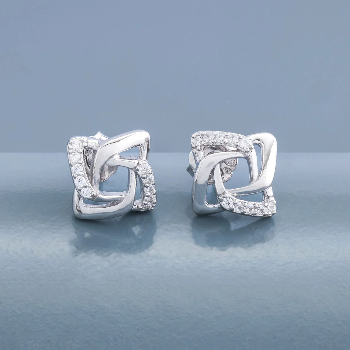 92.5 Silver Earring 191577 - Image 5