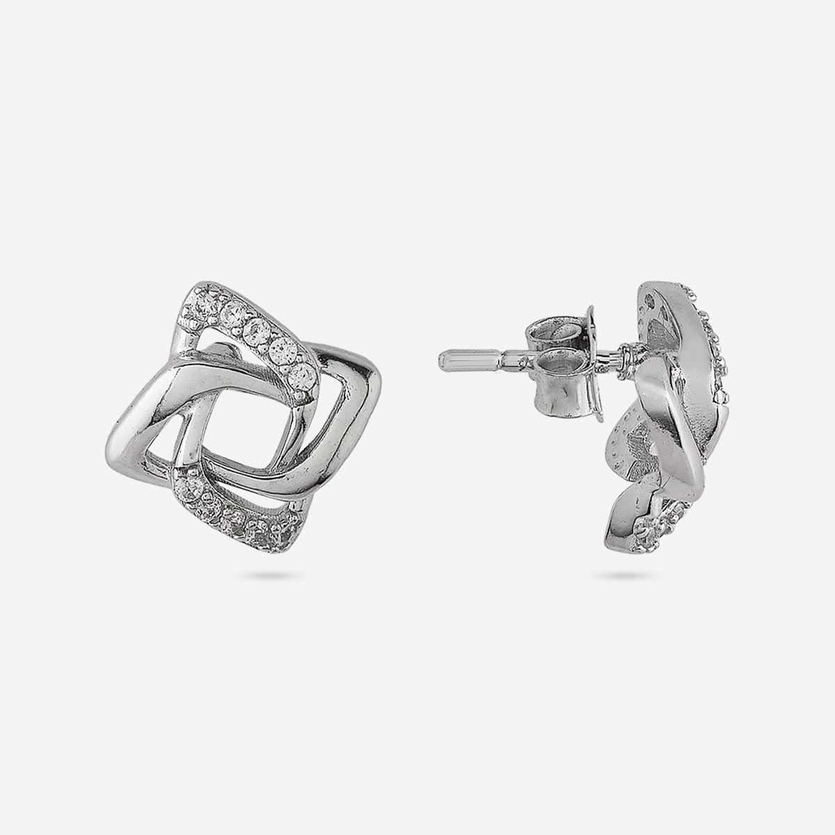 92.5 Silver Earring 191577 - Image 8