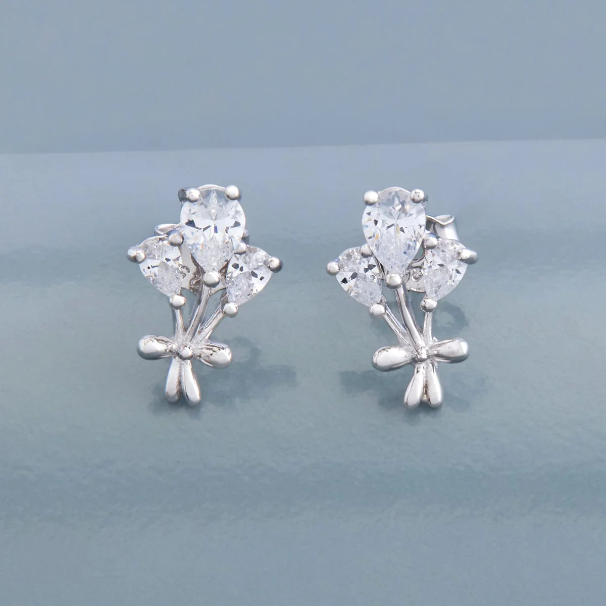 92.5 Silver Earring 191578 - Image 5