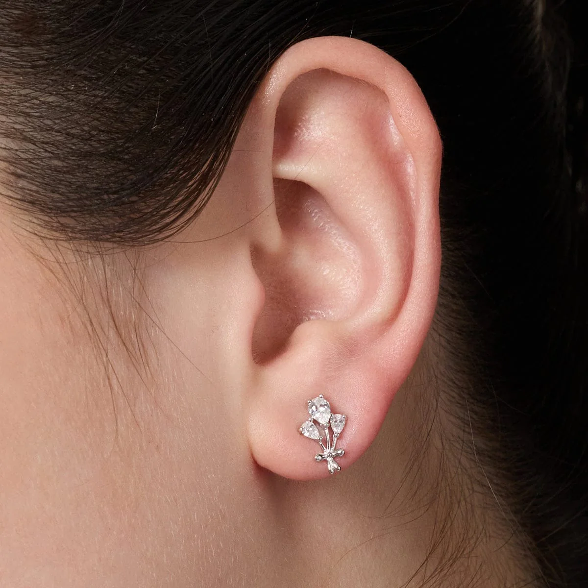 92.5 Silver Earring 191578 - Image 6