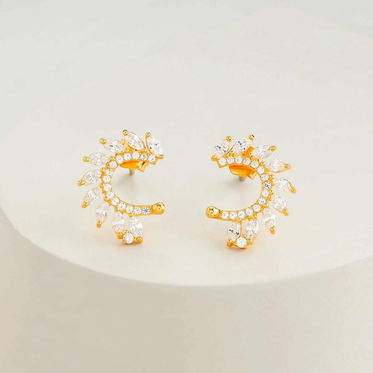 92.5 Silver Earring 191581 - Image 2