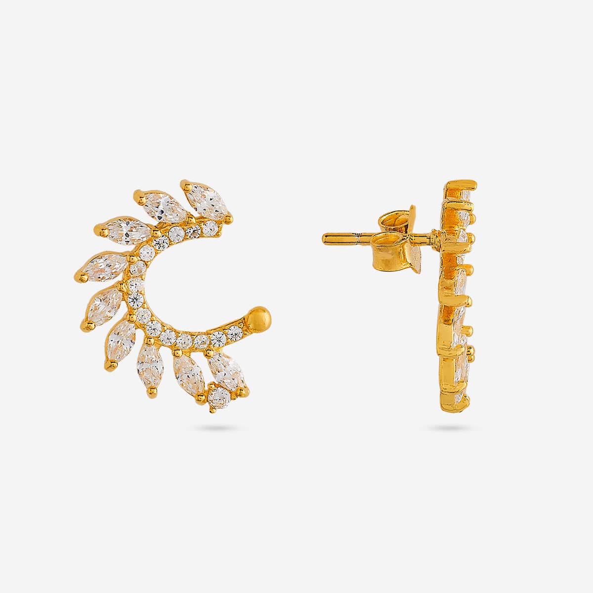 92.5 Silver Earring 191581 - Image 3