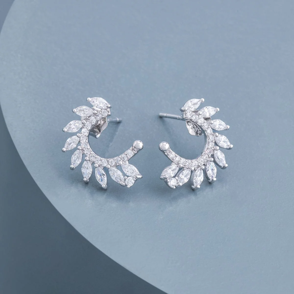92.5 Silver Earring 191581 - Image 5