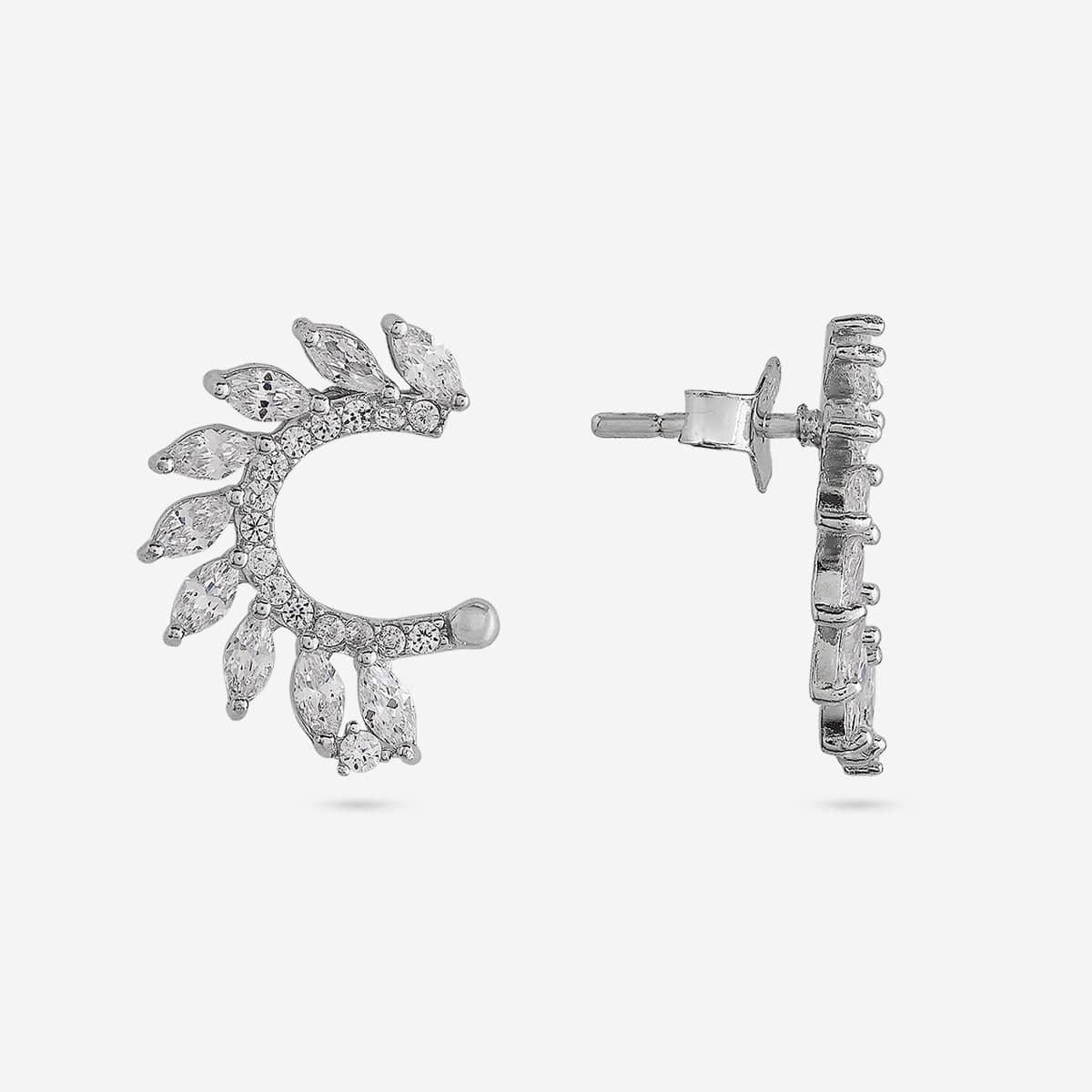 92.5 Silver Earring 191581 - Image 8