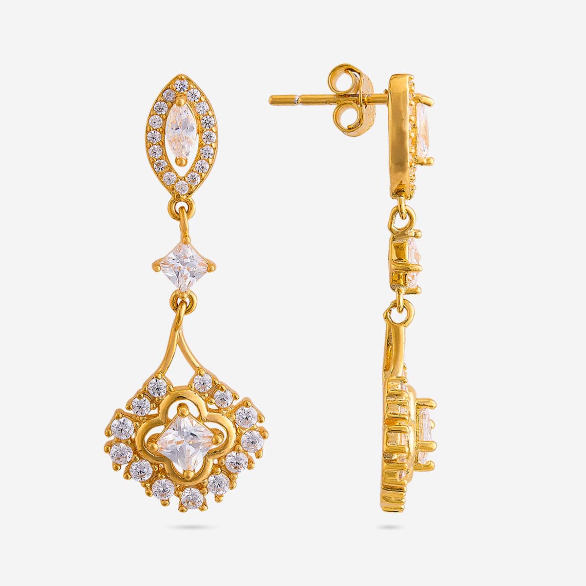 92.5 Silver Earring 191588 - Image 5