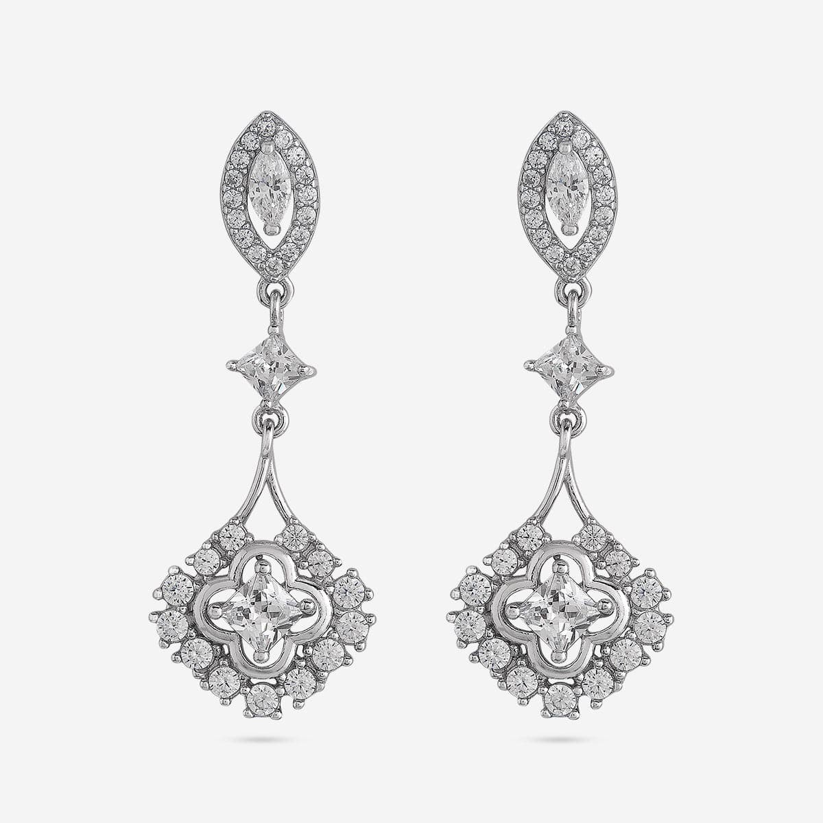 92.5 Silver Earring 191588 - Image 6
