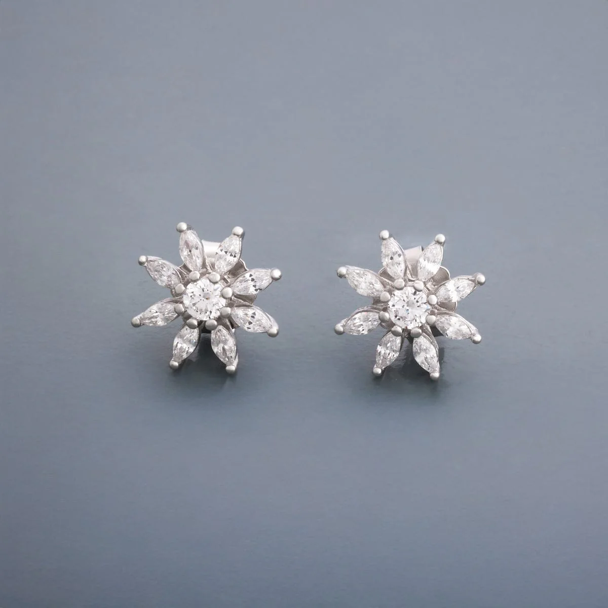92.5 Silver Earring 194254 - Image 5