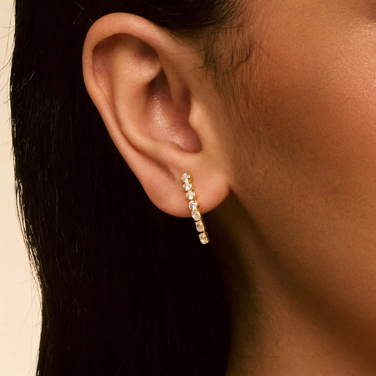 92.5 Silver Earring 194257 - Image 3