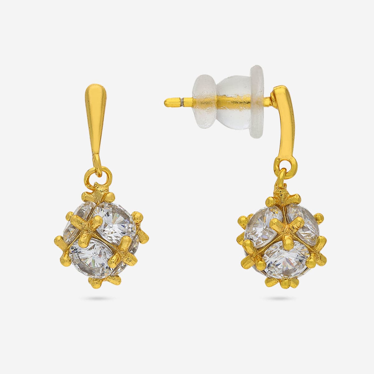 92.5 Silver Earring 194267 - Image 5