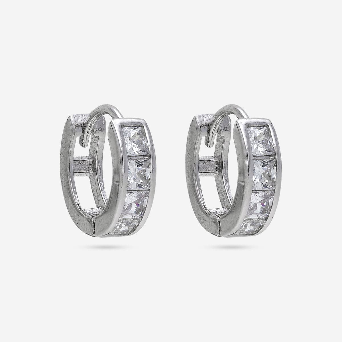 92.5 Silver Earring 194283 - Image 4