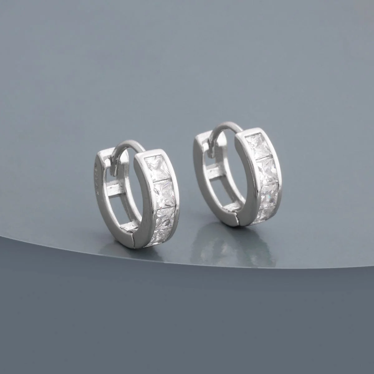 92.5 Silver Earring 194283 - Image 5