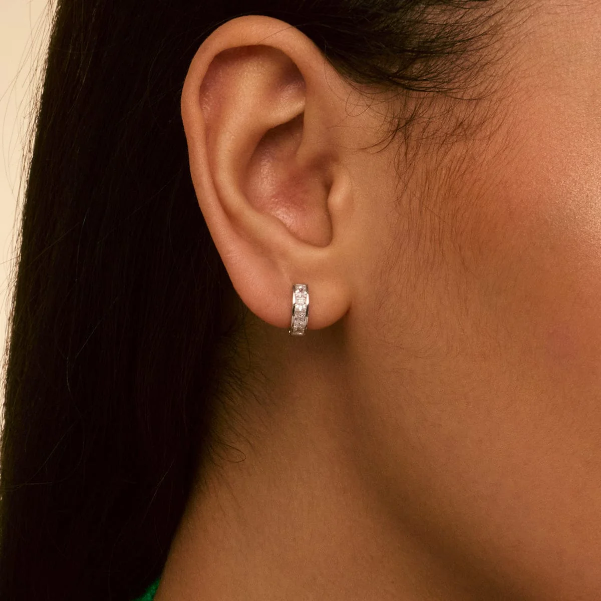 92.5 Silver Earring 194283 - Image 6
