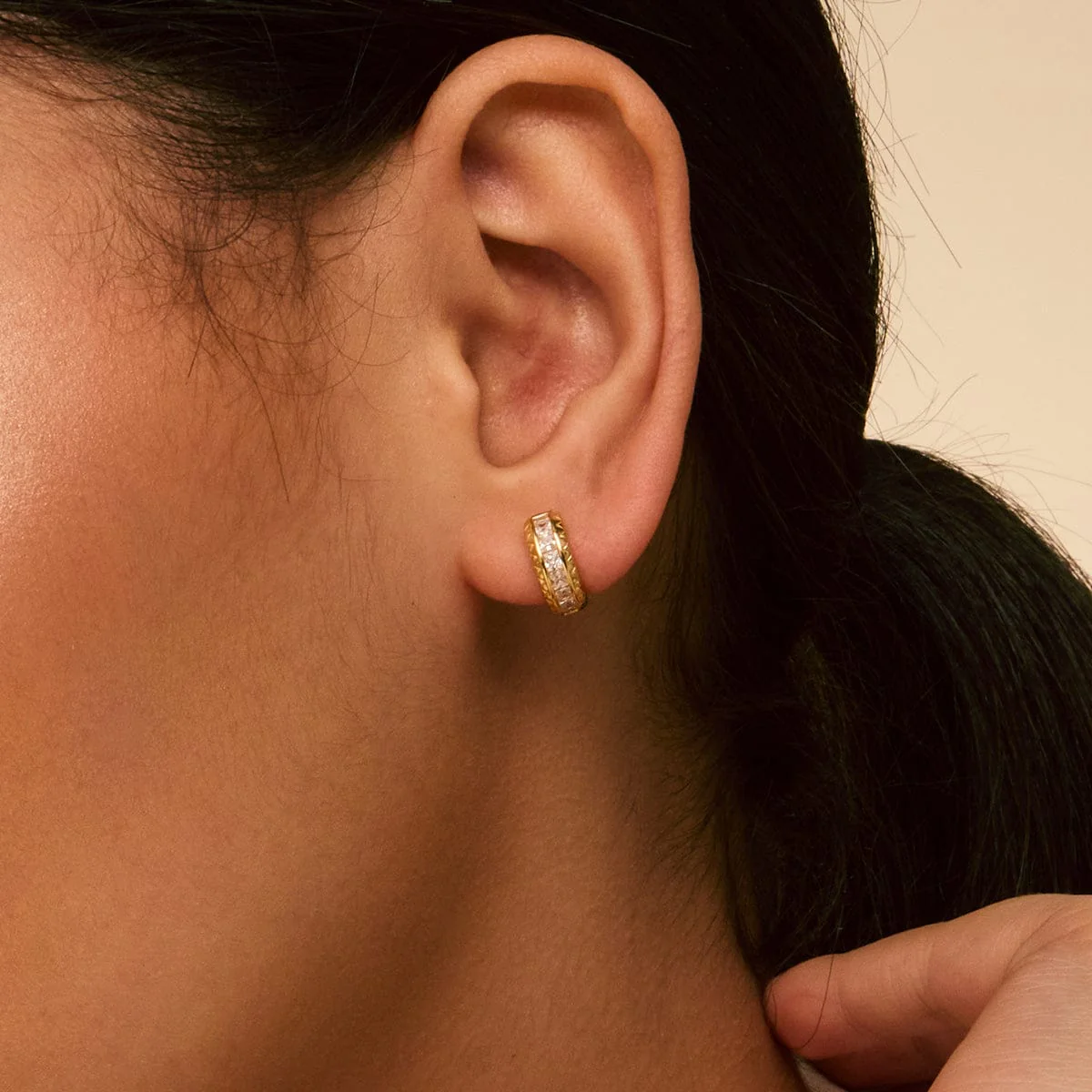 92.5 Silver Earring 194286 - Image 3