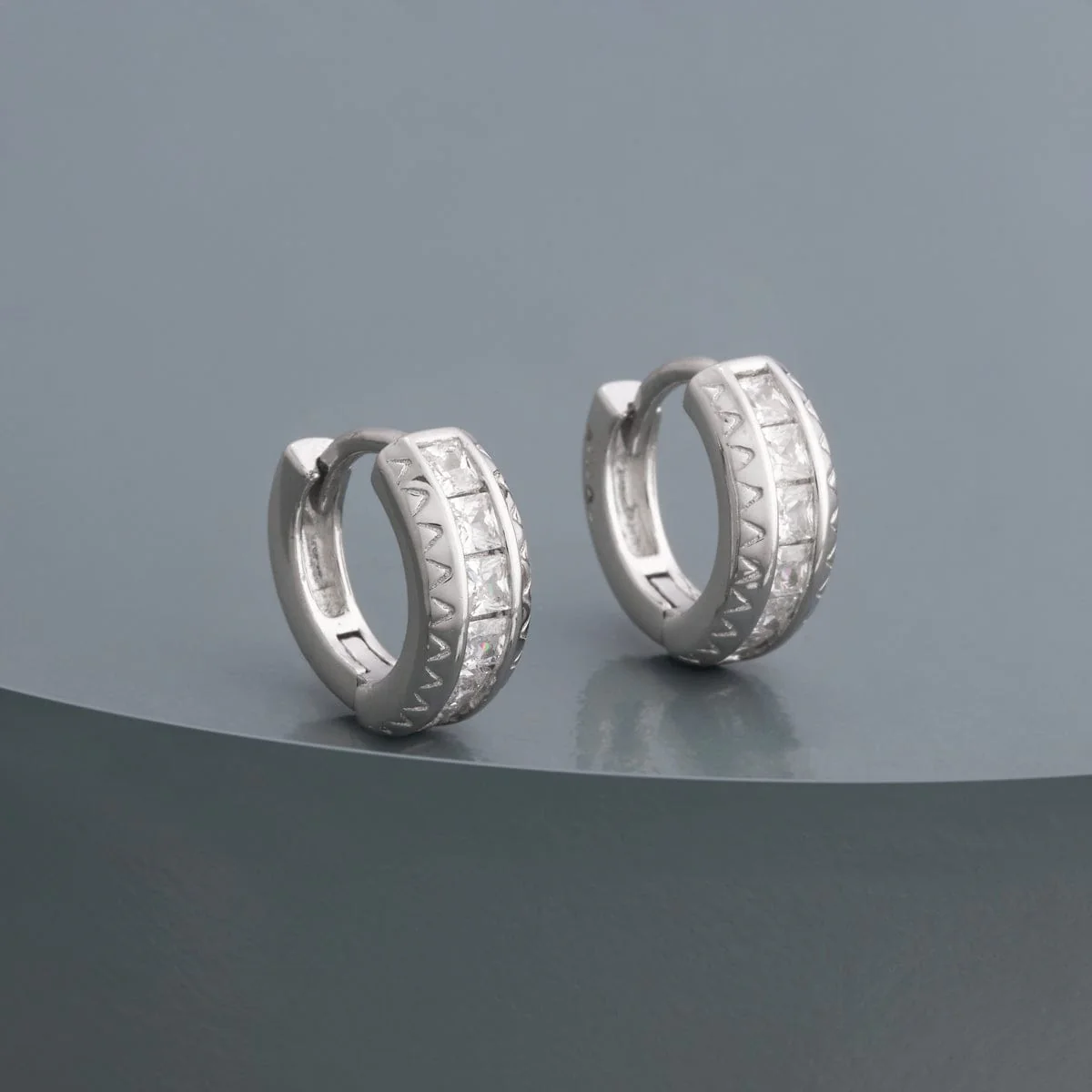 92.5 Silver Earring 194286 - Image 7
