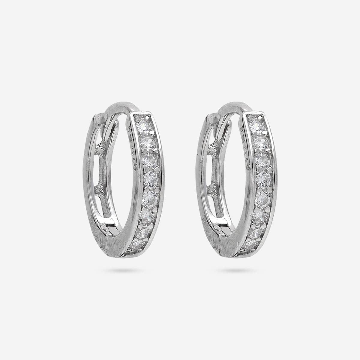 92.5 Silver Earring 194287 - Image 6