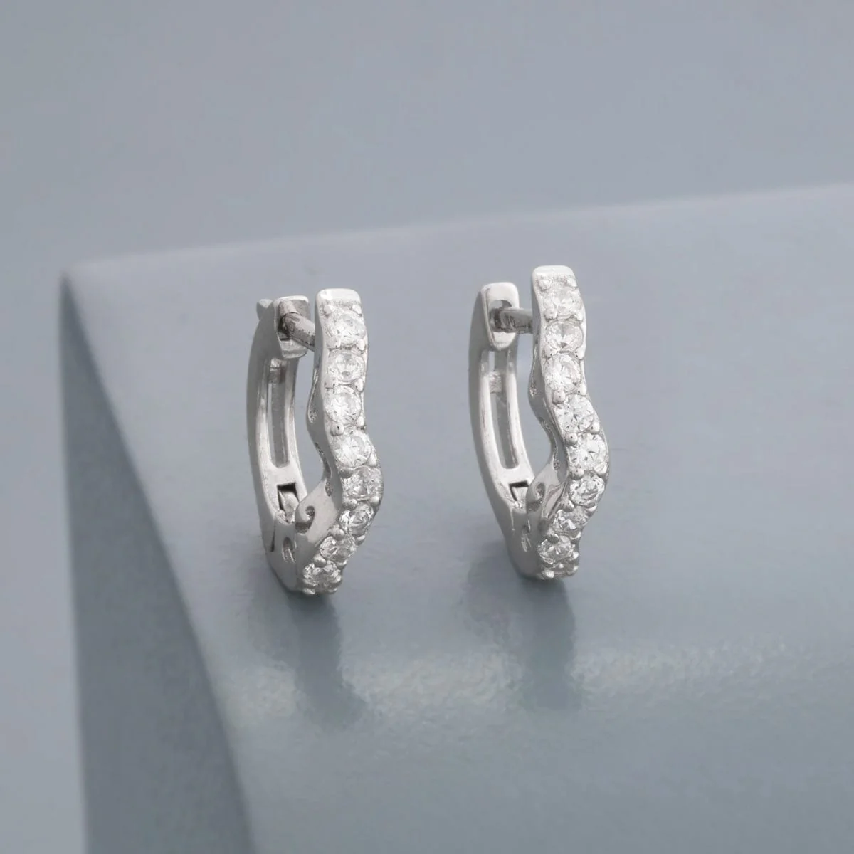 92.5 Silver Earring 194290 - Image 5