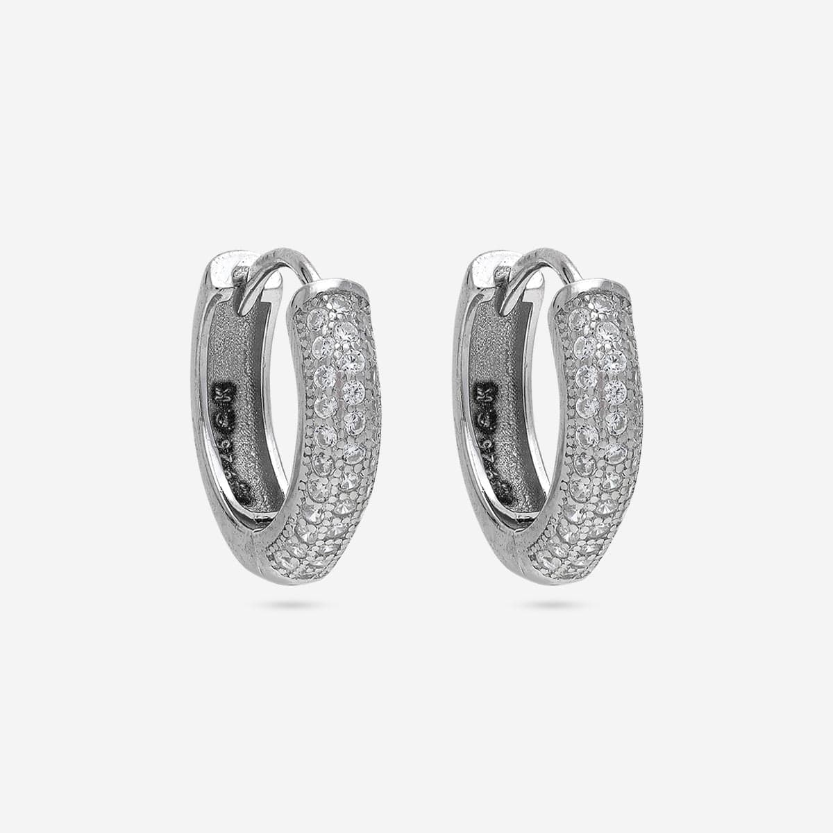 92.5 Silver Earring 194291 - Image 6