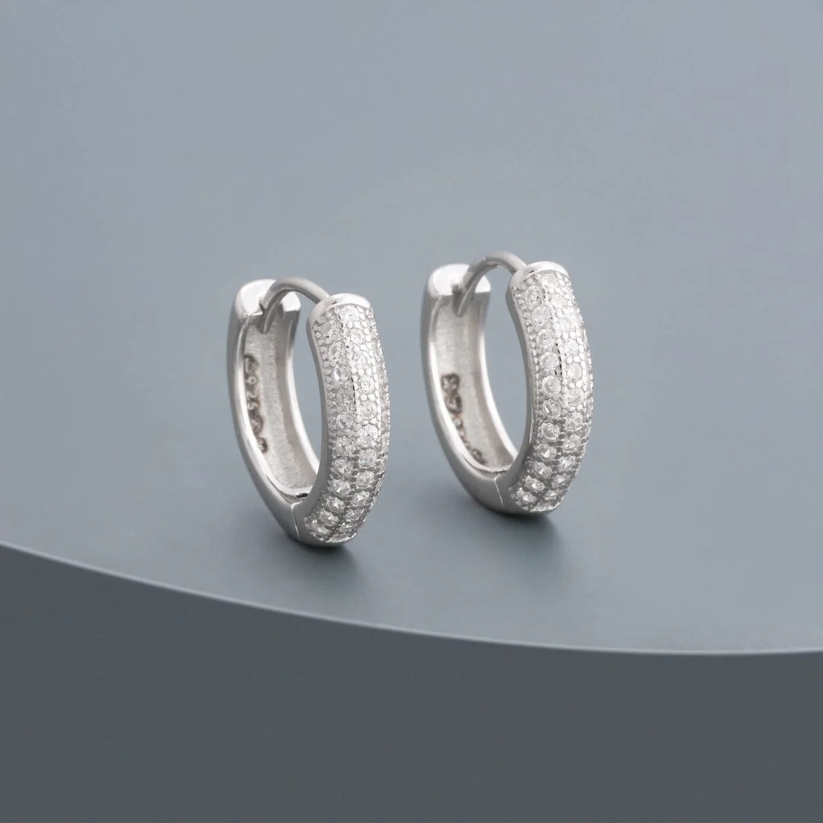 92.5 Silver Earring 194291 - Image 7