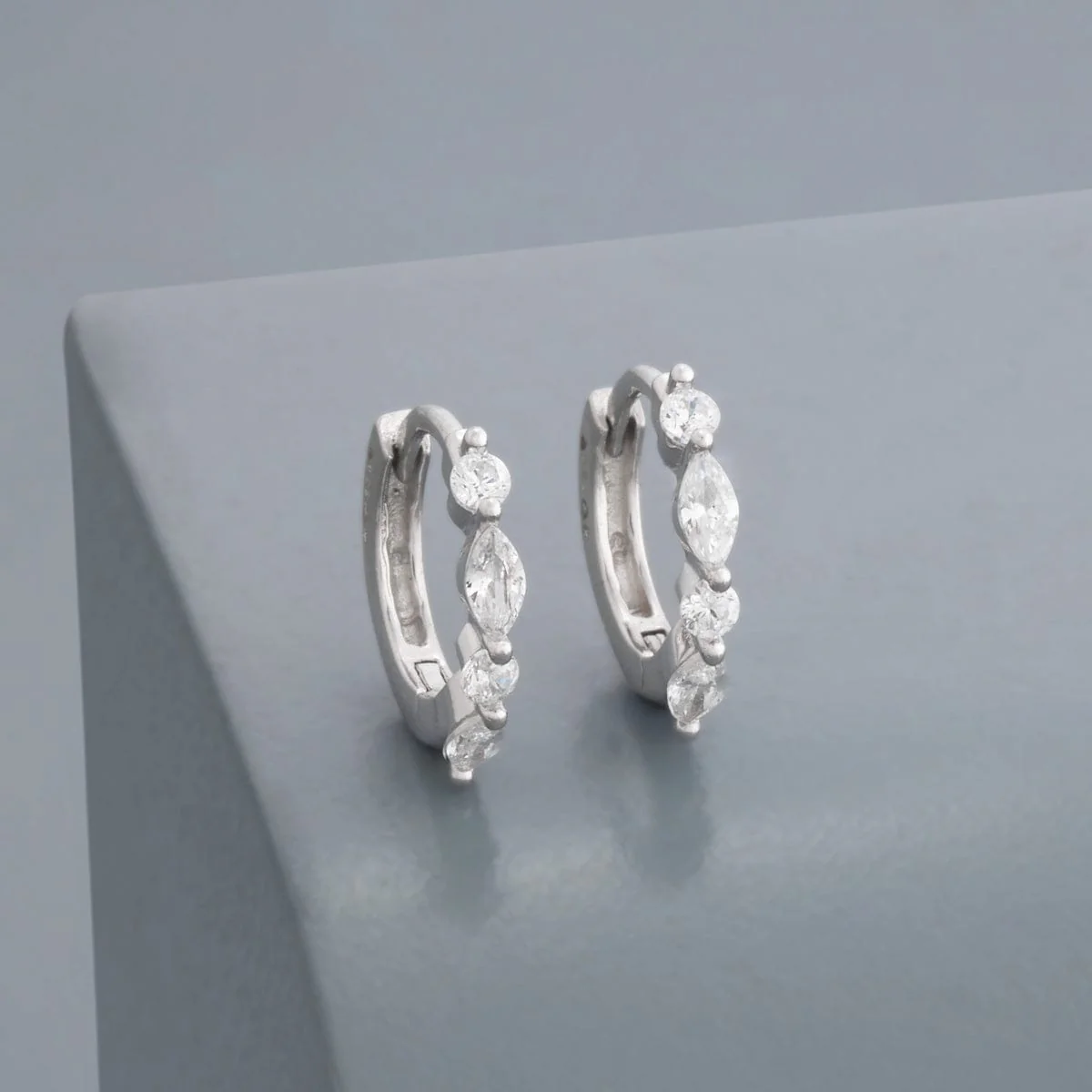 92.5 Silver Earring 194292 - Image 5