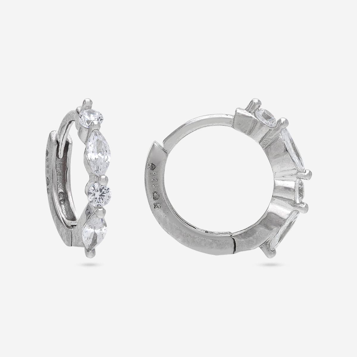 92.5 Silver Earring 194292 - Image 8