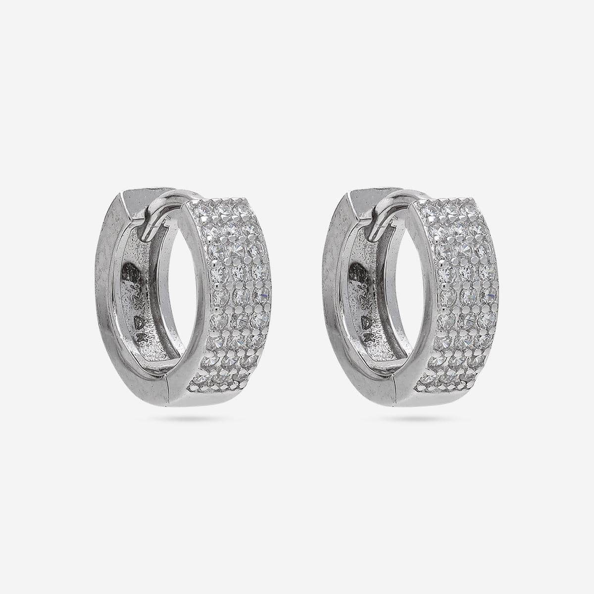 92.5 Silver Earring 194293 - Image 4