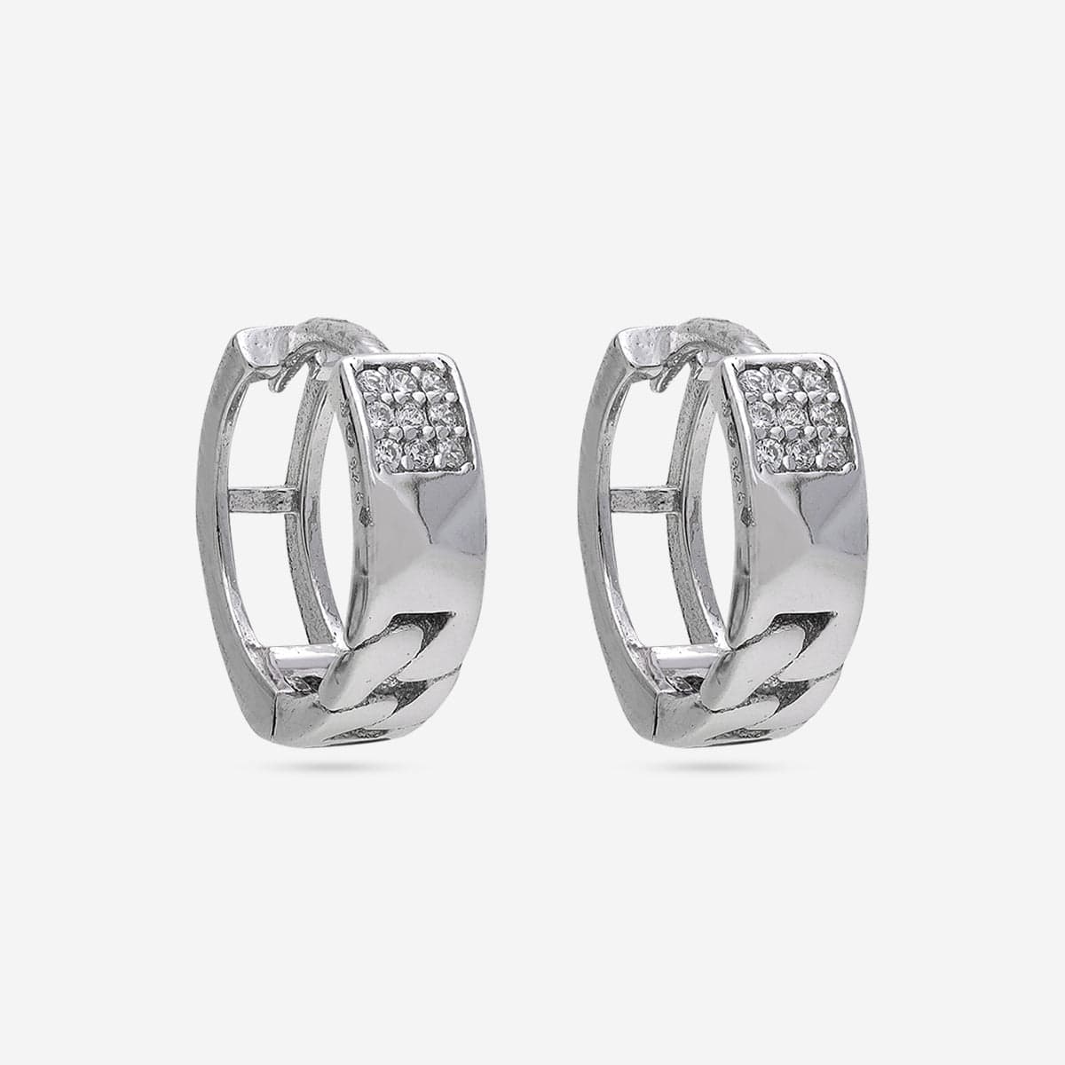 92.5 Silver Earring 194294 - Image 4