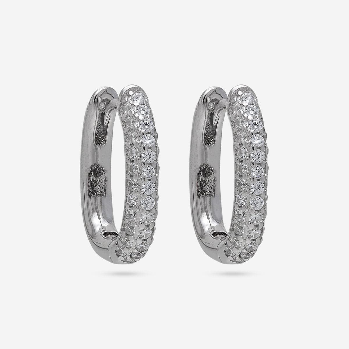 92.5 Silver Earring 194308 - Image 6