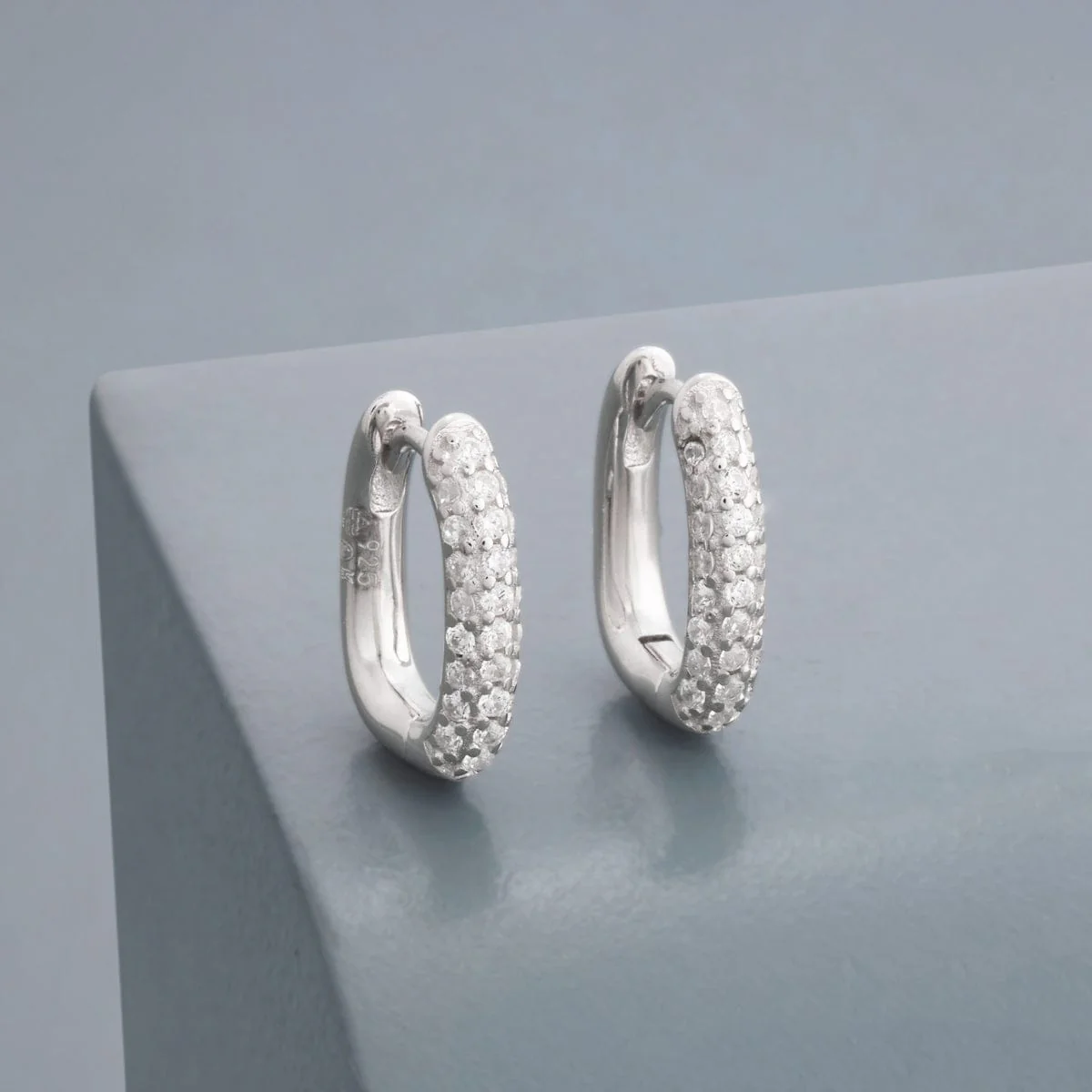 92.5 Silver Earring 194308 - Image 7