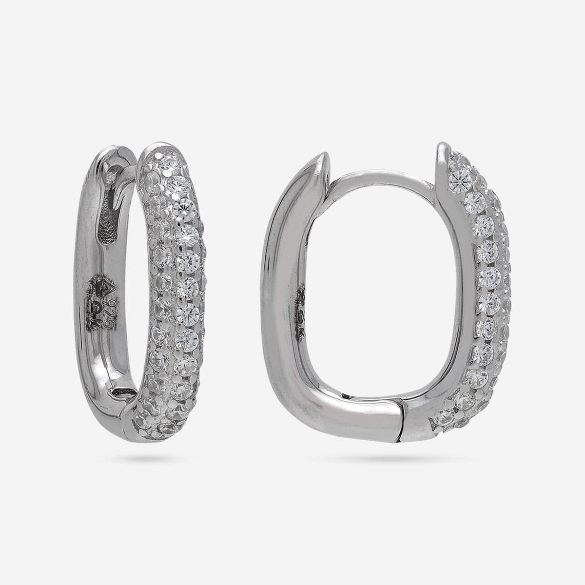92.5 Silver Earring 194308 - Image 8