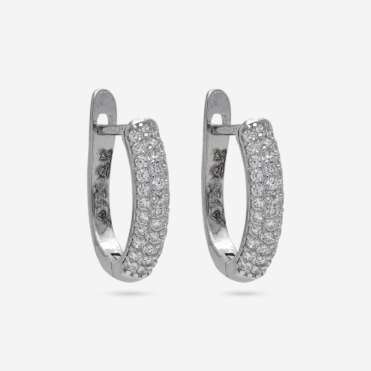 92.5 Silver Earring 194310 - Image 6