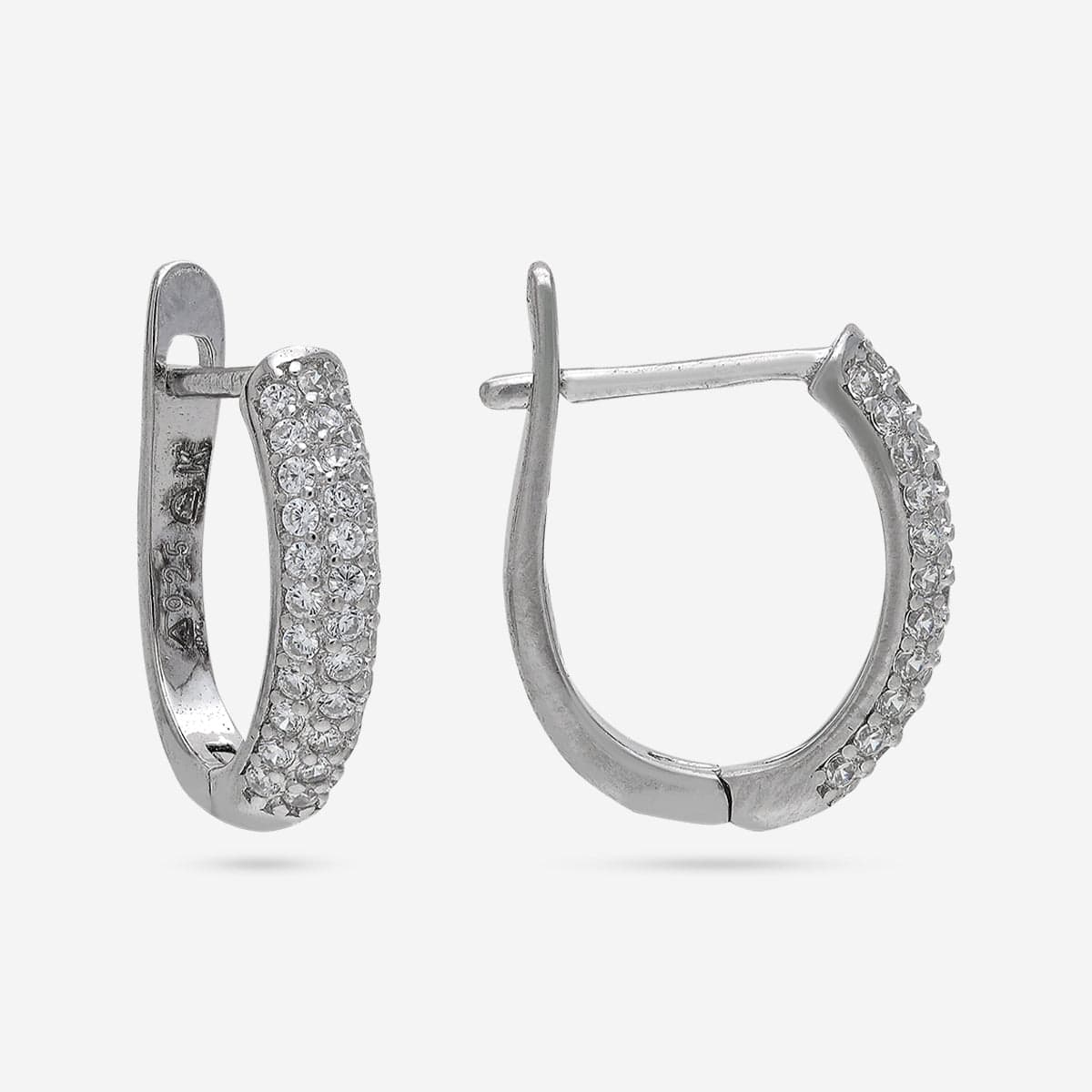 92.5 Silver Earring 194310 - Image 8