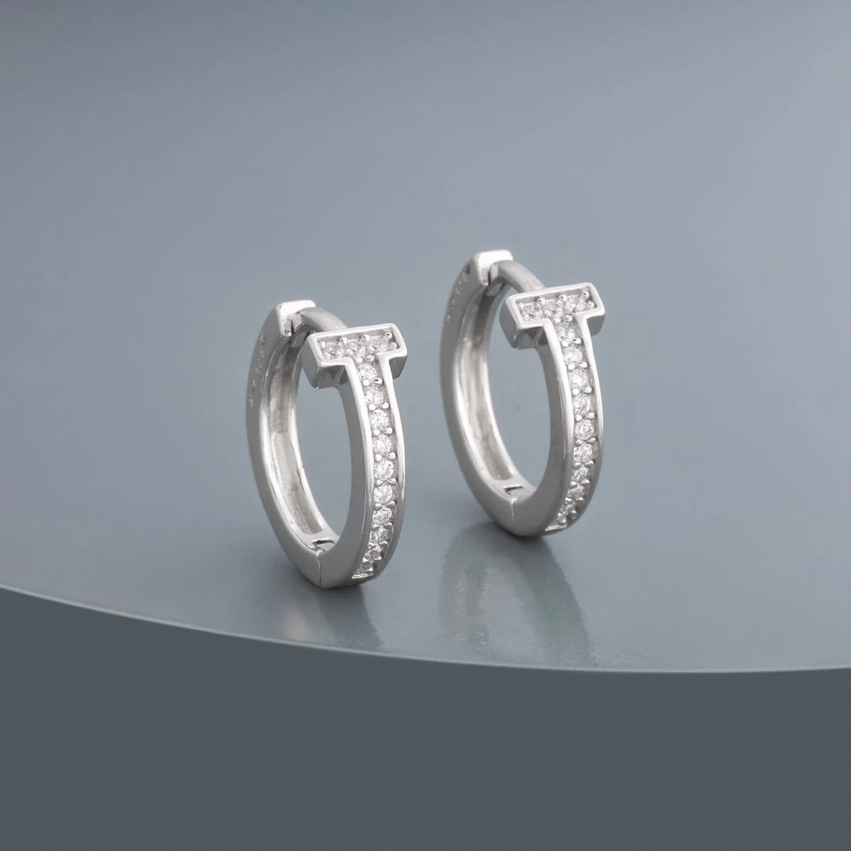 92.5 Silver Earring 194313 - Image 5