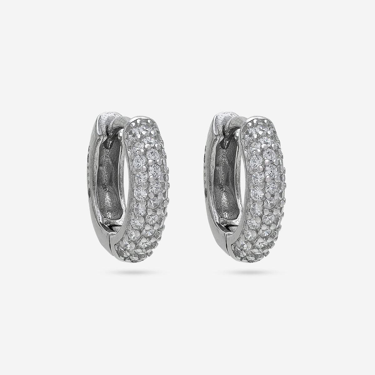 92.5 Silver Earring 194316 - Image 4