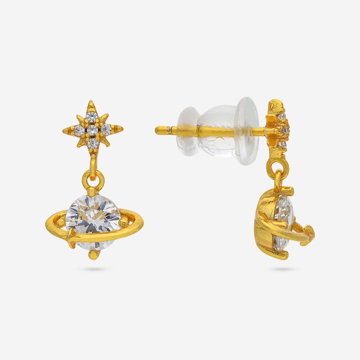 92.5 Silver Earring 194319 - Image 5