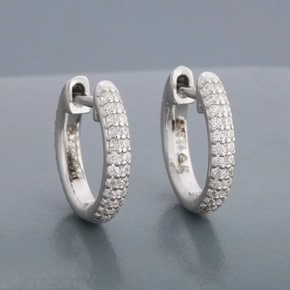 92.5 Silver Earring 194325 - Image 7